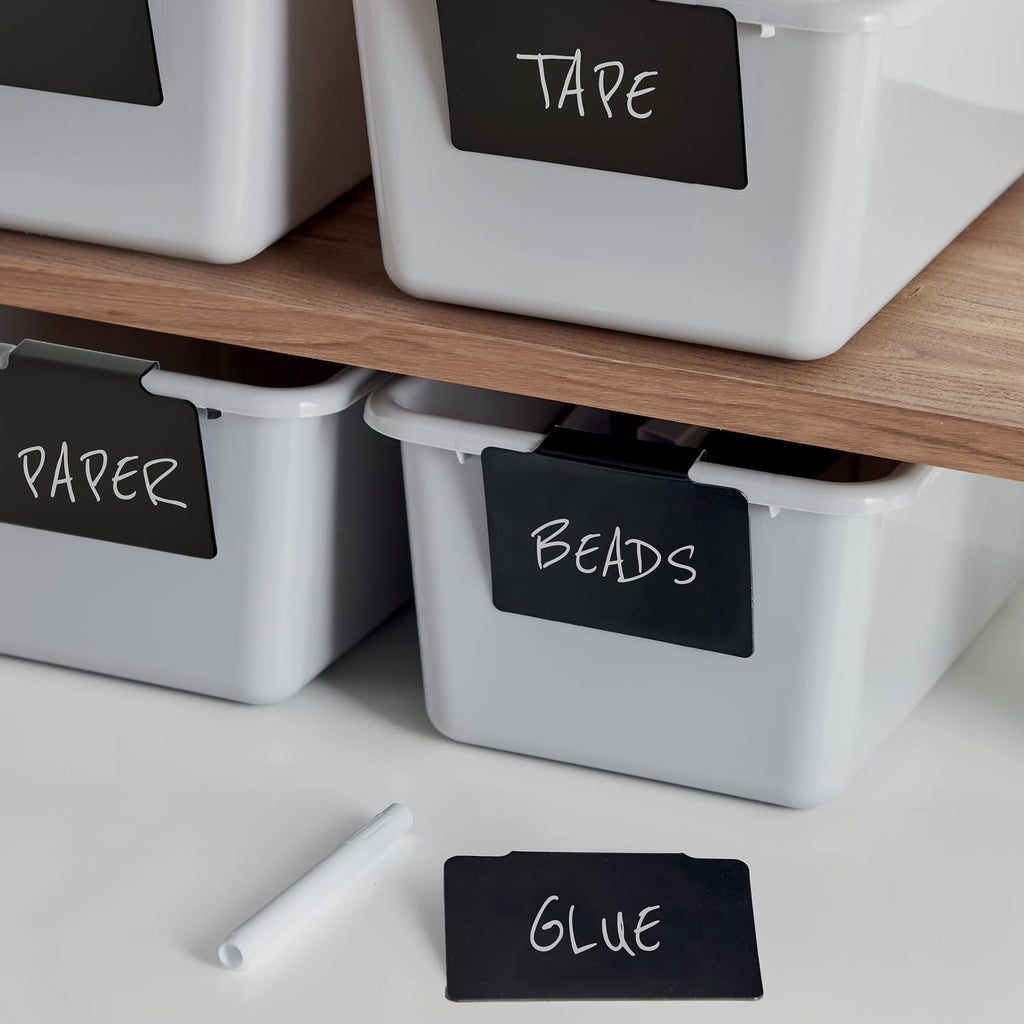 Utility 8 Storage Label Clips With Marker, product image 2