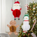 Sleigh Bells 3 Hanging Character Decorations