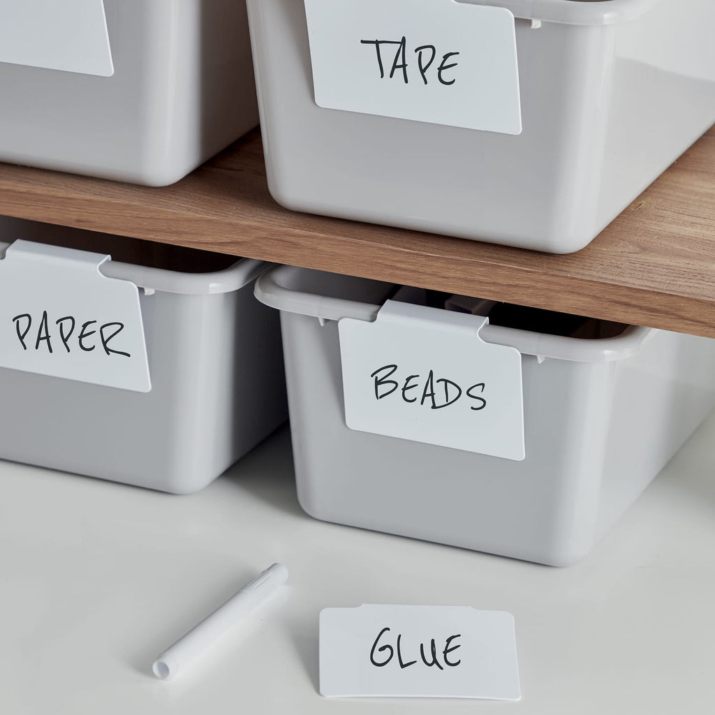 Utility 8 Storage Label Clips With Marker, product image 4
