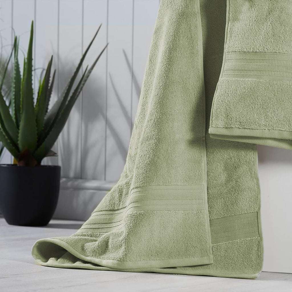 Home Collections Sage Green Luxury Bath Sheet, product image 2