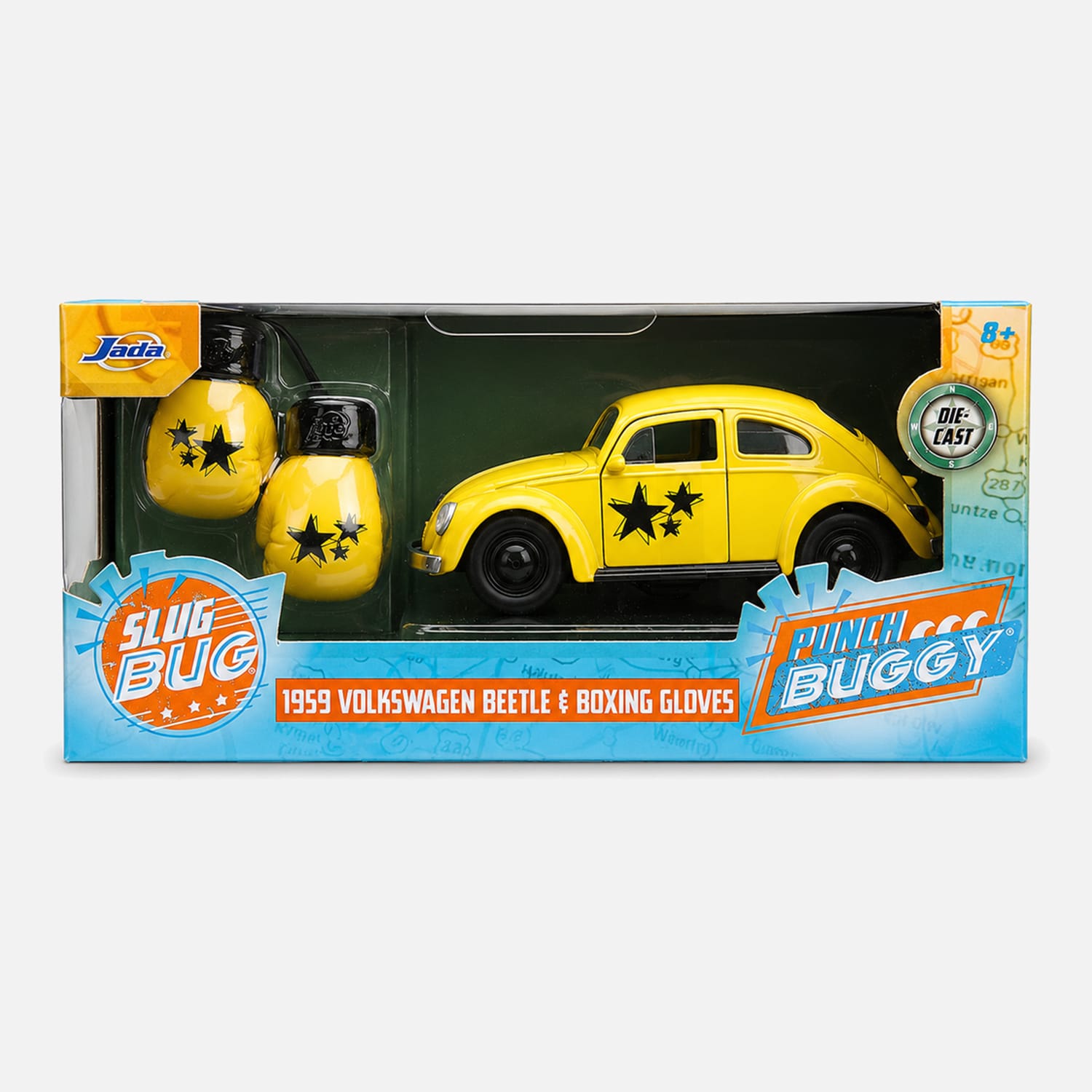 Jada Punch Buggy 1959 VW Beetle & Boxing Gloves - Assorted, product image 10