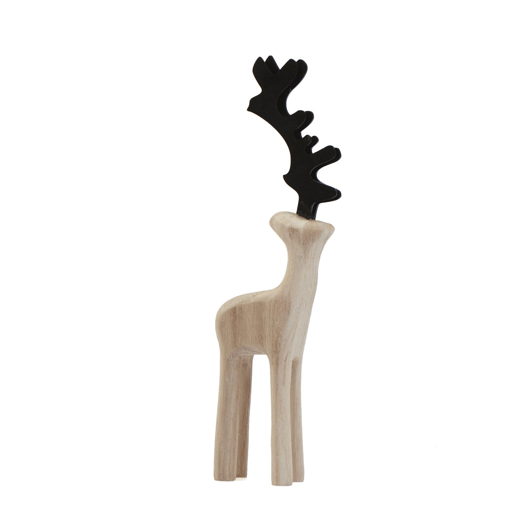 Nordic Spirit Small Wooden Reindeer