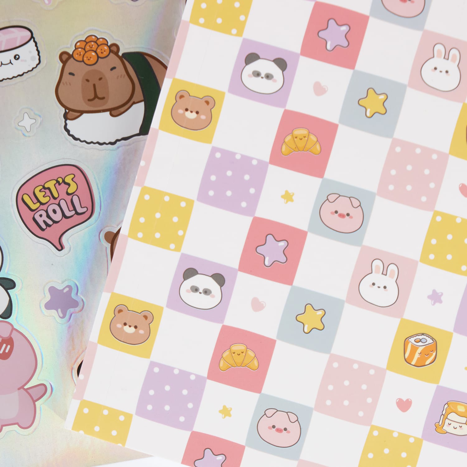 Kawaii Dreamer Plush Stationery Set - Panda, product image 2