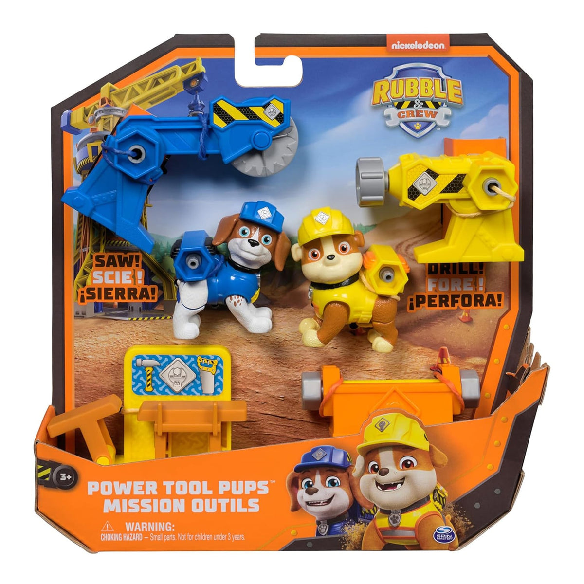 Paw Patrol Rubble & Crew Power Tool Pups Playset