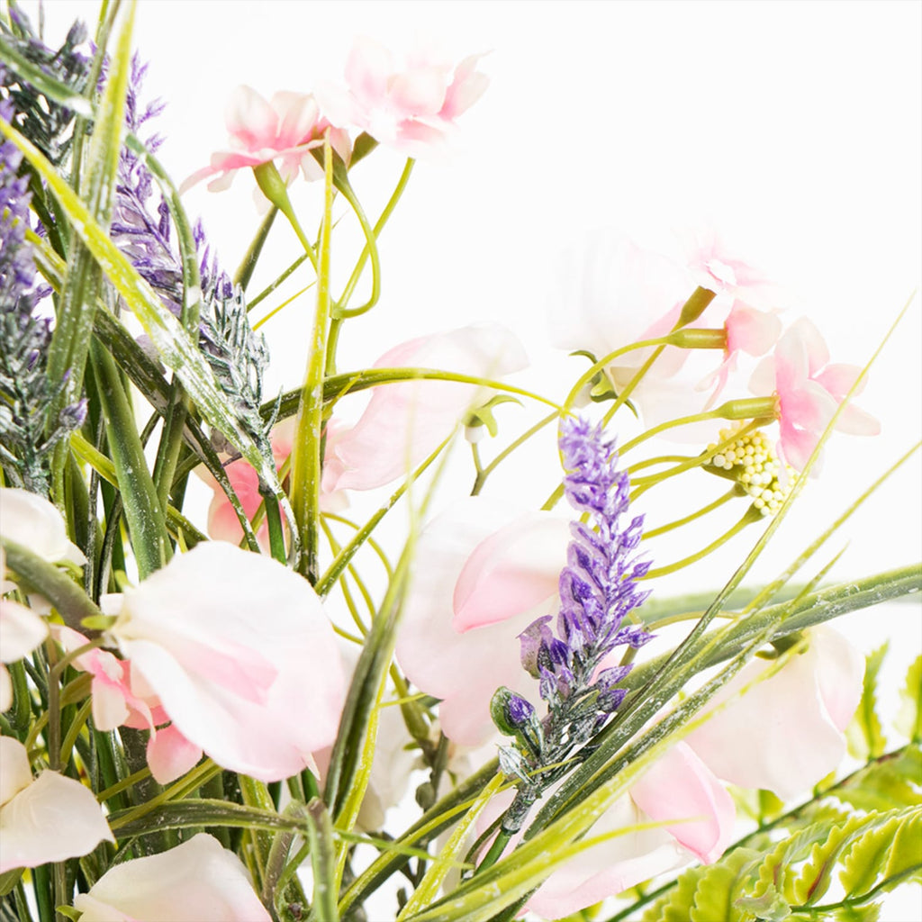 Home Collections Mixed Flowers In White Watering Can, product image 2