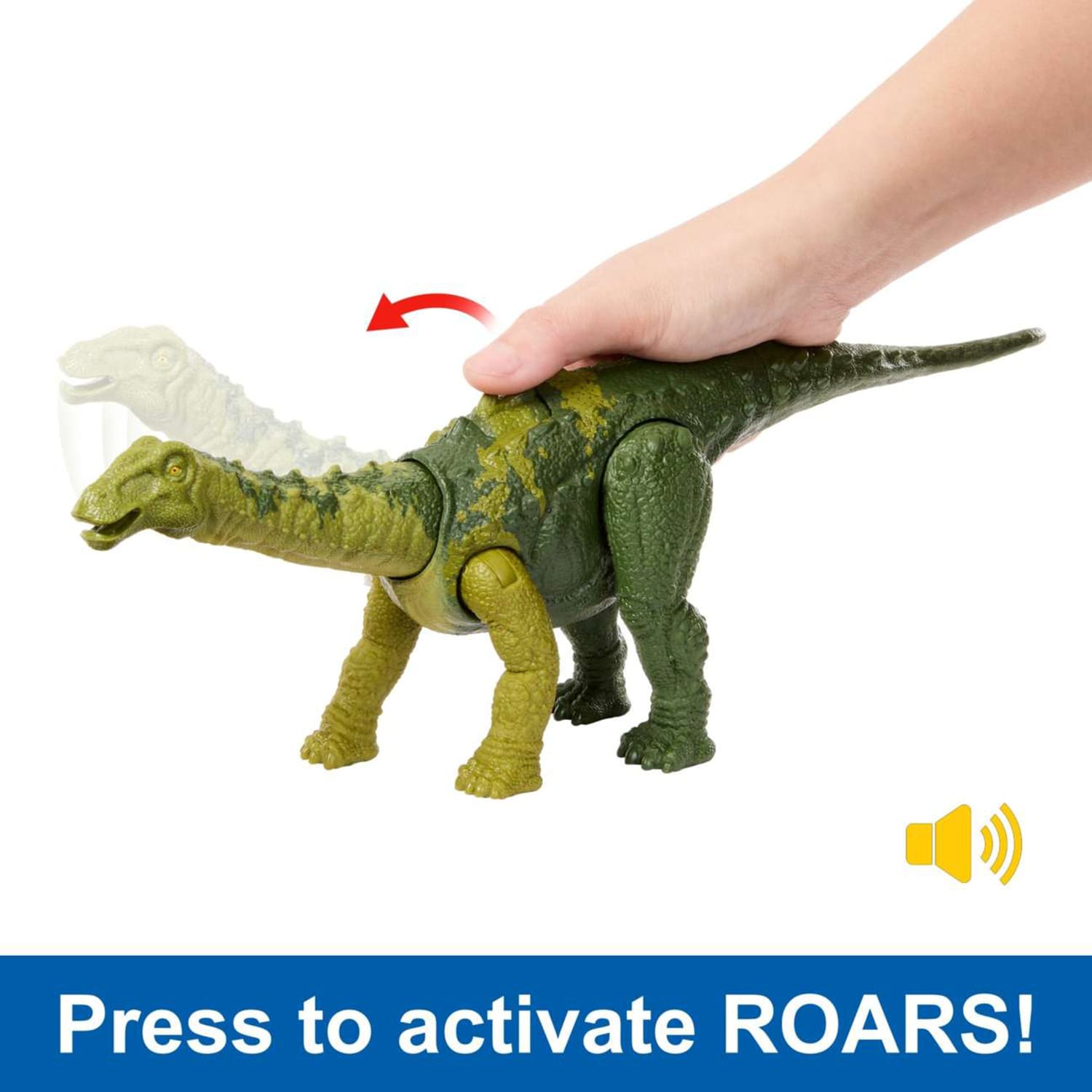 Jurassic World Wild Roar - Nigersaurus, product image 4