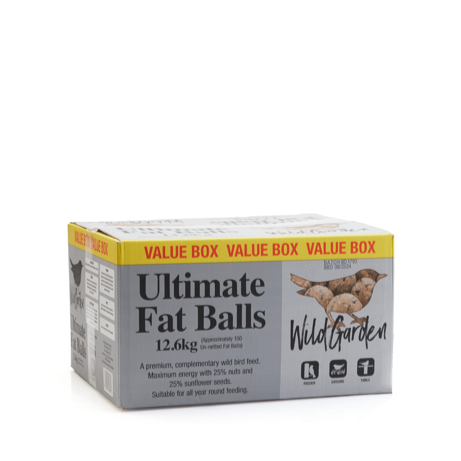 Wild Garden Ultimate Fat Balls 12.6kg