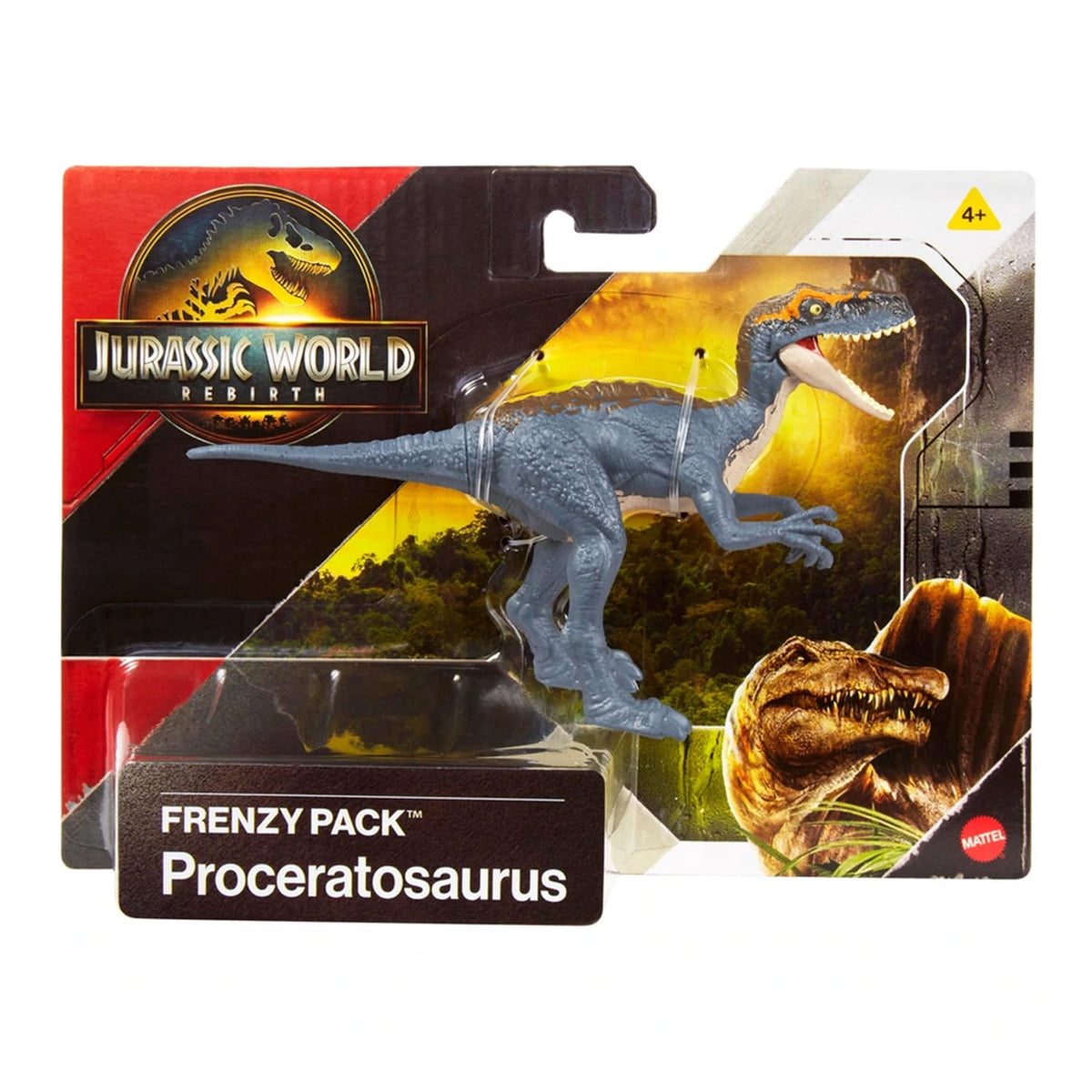 Jurassic World Rebirth Frenzy Pack Proceratosaurus Dinosaur Figure