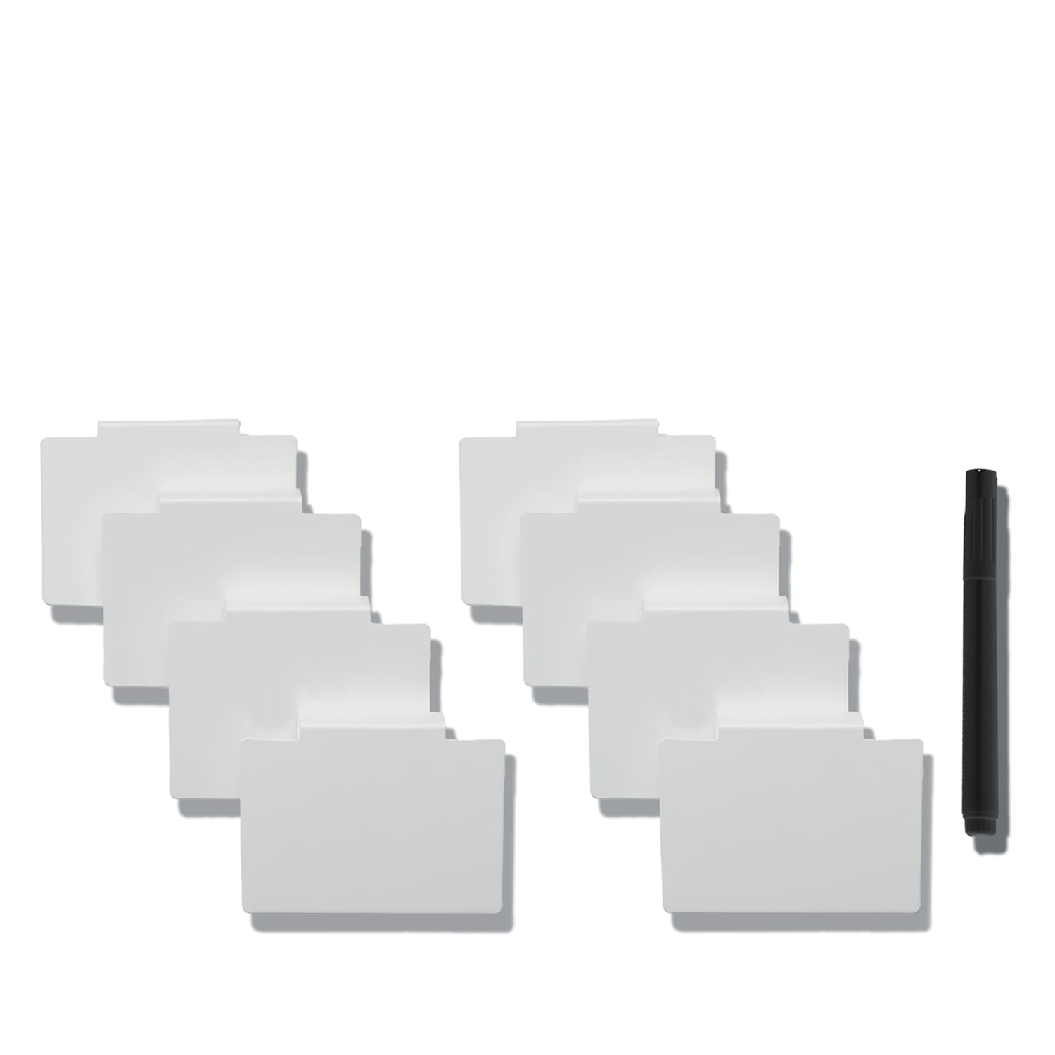 Utility 8 Storage Label Clips With Marker, product image 3