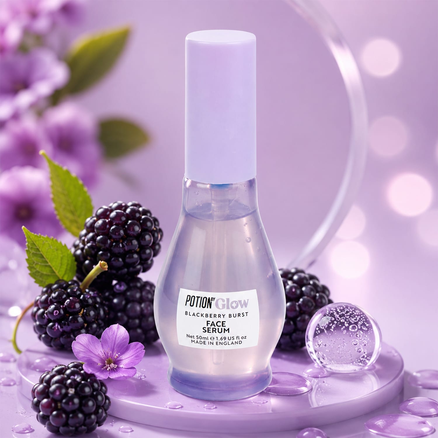 Potion By Glow Blackberry Burst Face Serum 50ml
