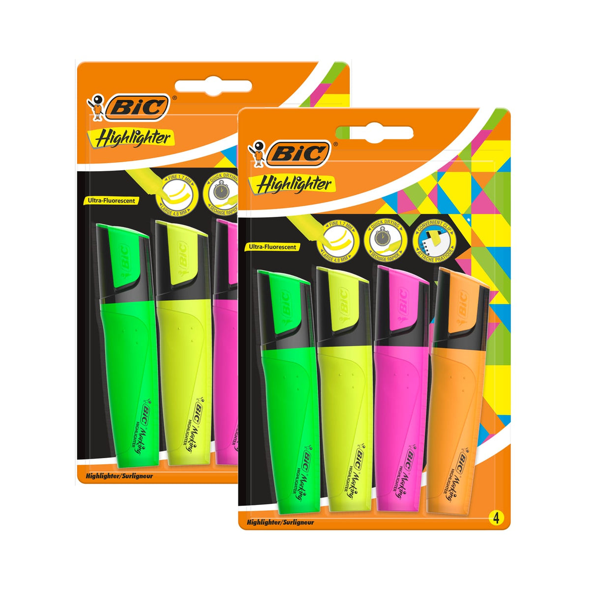 Bic Highlighter Pens 4 Pack, product image 2