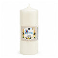 Wickford & Co Large Pillar Candle - Vanilla